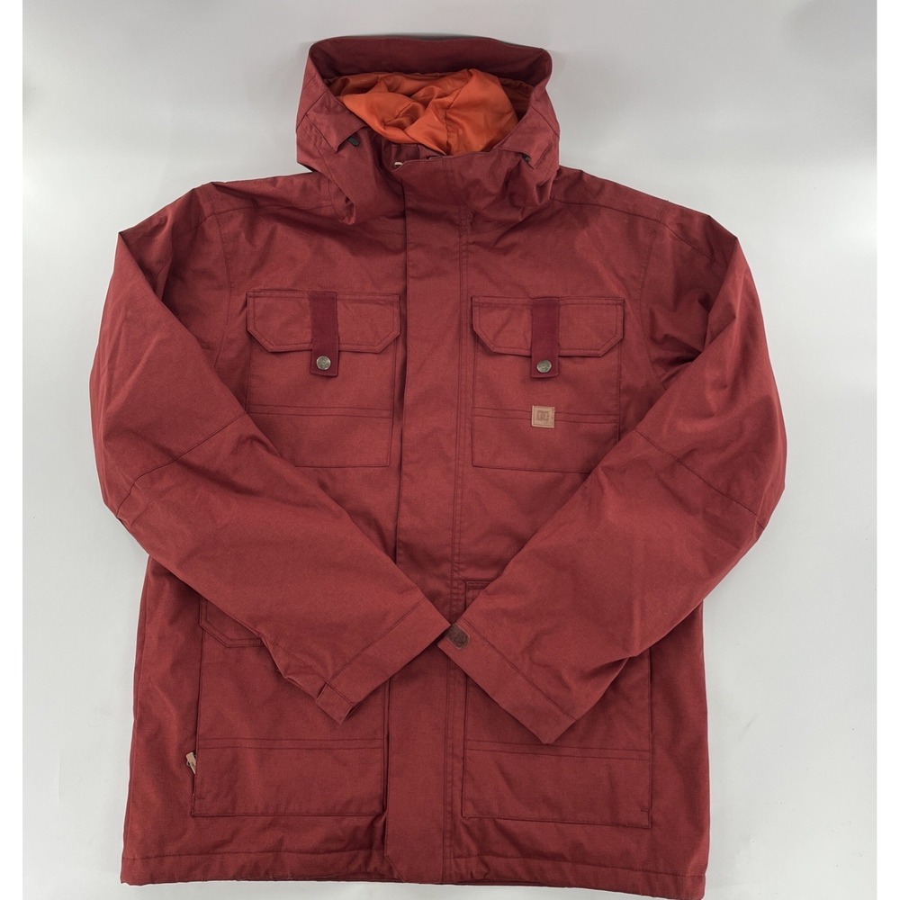 DC Servo Insulated‎ Snowboard Mens Winter Ski Jacket Waterproof Extra Large Rust